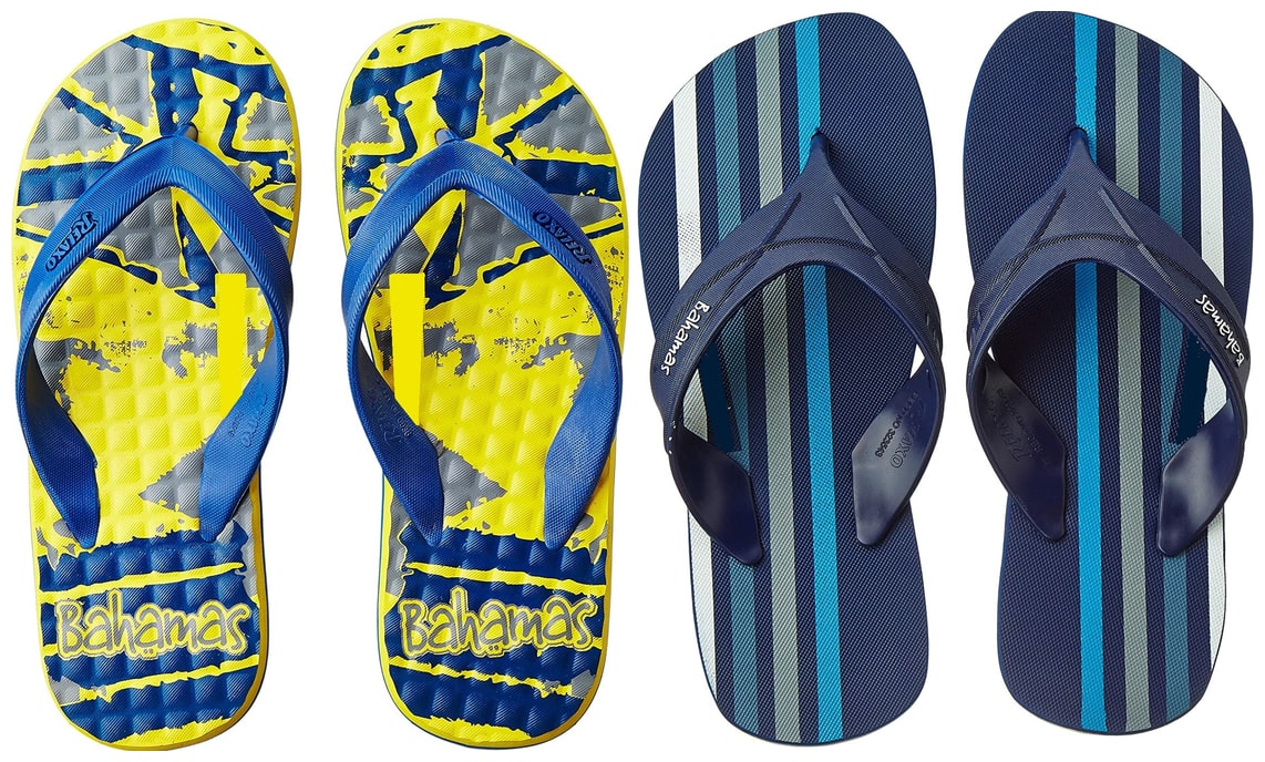 

Bahamas Men Multi Flip-Flops - 2 Pair