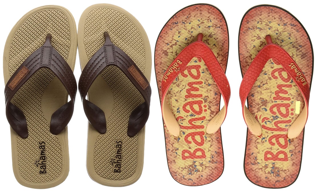 

Bahamas Men Multi Flip-Flops - 2 Pair