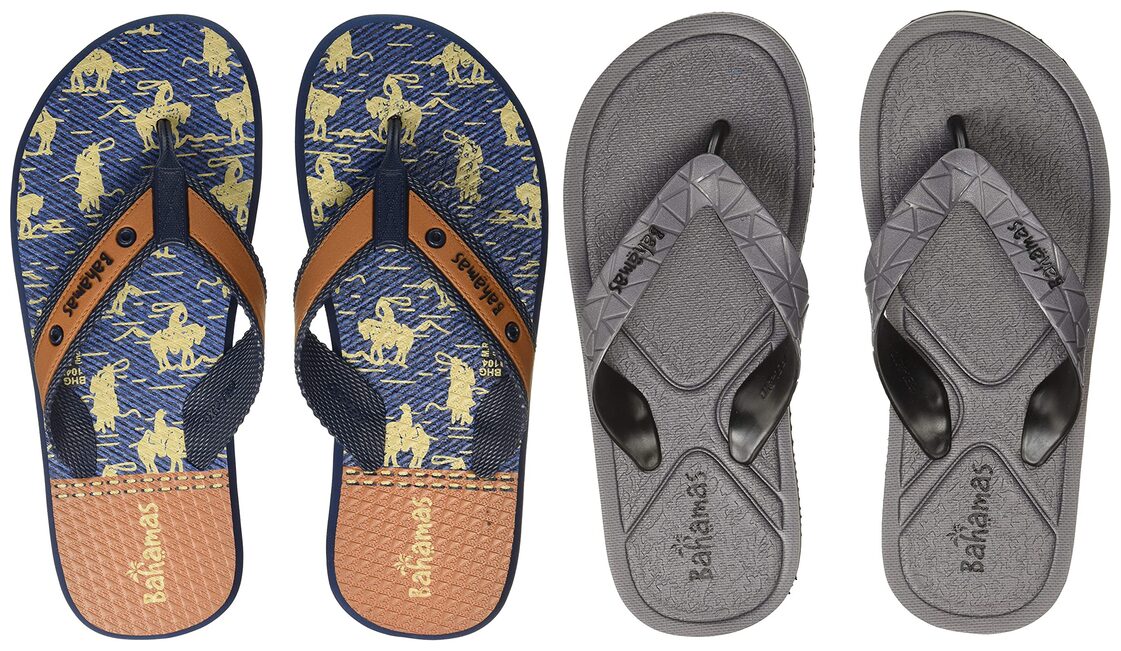 

Bahamas Men Multi Flip-Flops - 2 Pair
