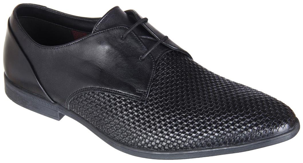 

Bampton Weave Black Leather