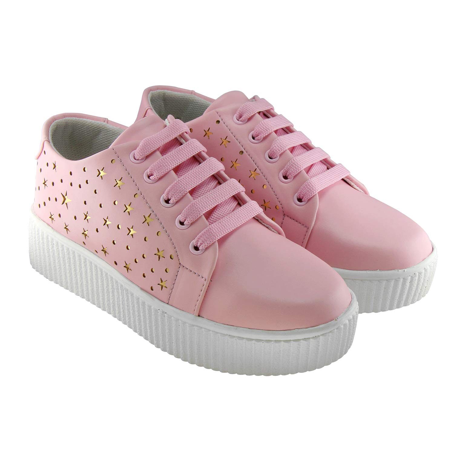 

Banjoy SHOES Women Pink Sneakers