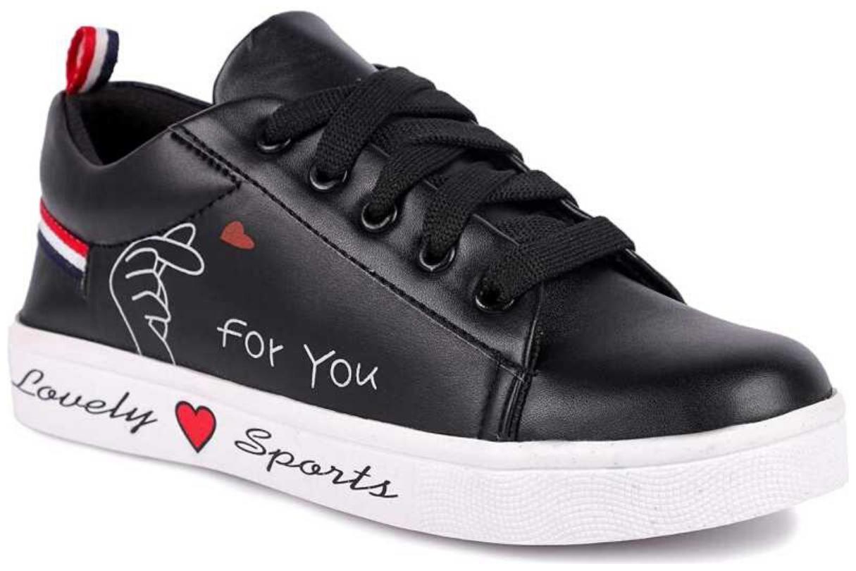 

Banjoy SHOES Women Black Sneakers