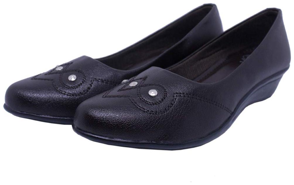 

BARANSHOES Women Black Heeled Bellies