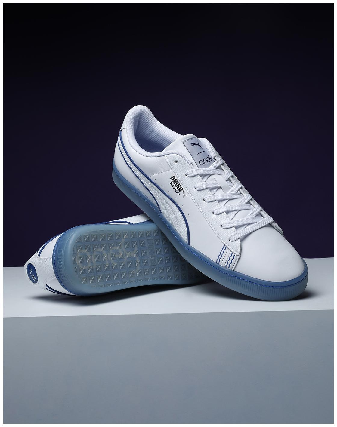 

Puma Unisex White Casual Shoes - BASKET CLASSIC ONE8 V2 - 373660