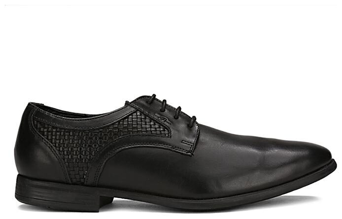 

Bata Men Black Derby Formal Shoes - 8246781