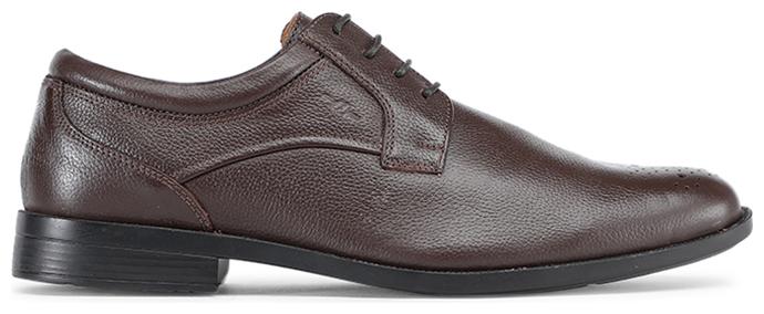 

Bata Men Brown Derby Formal Shoes - 8254457