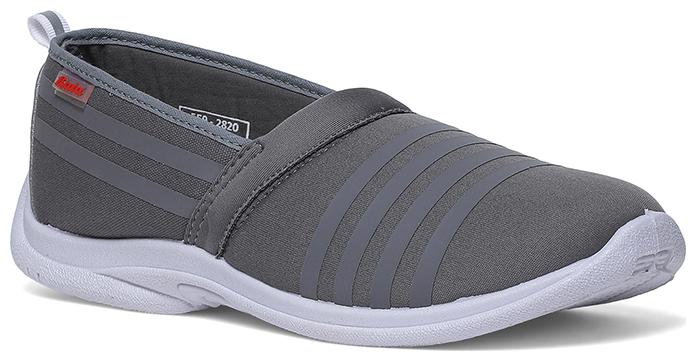 

Bata Women Grey Slip-On Shoes