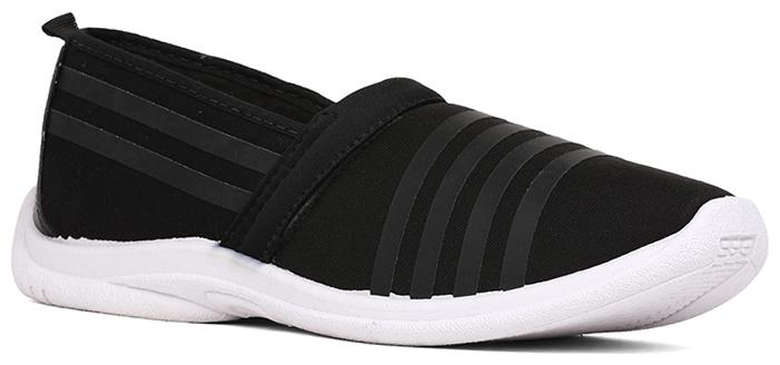 

Bata Women Black Slip-On Shoes