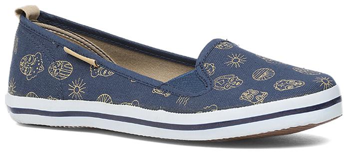 

Bata Women Blue Slip-On Shoes