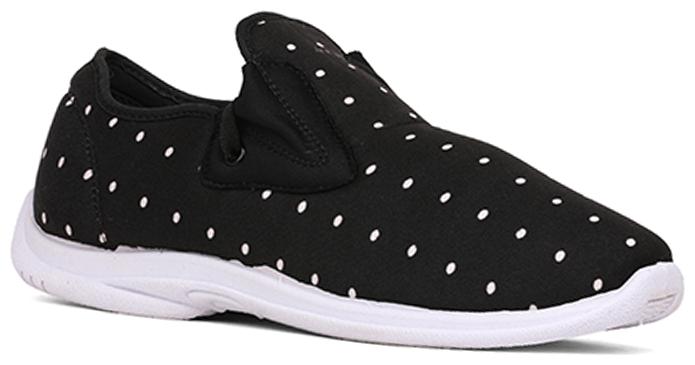 

Bata Women Black Slip-On Shoes