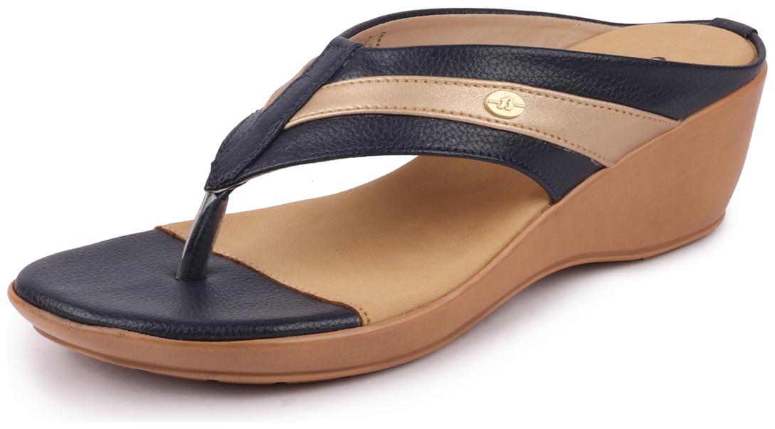 

Bata Women Blue Wedges