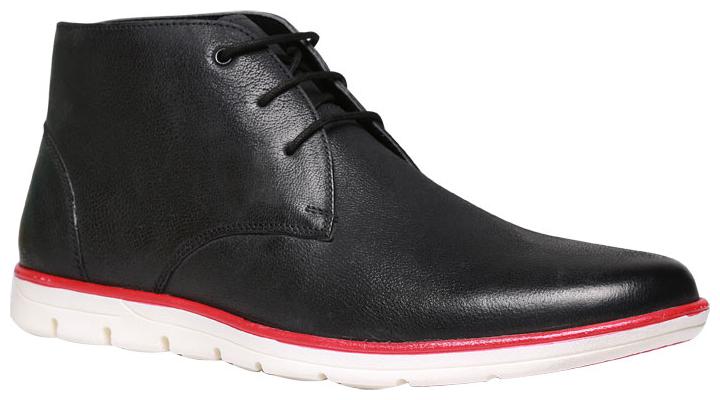 

Bata Men Black Chukka Boots