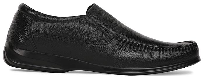 

Bata Men Black Slip-On Formal Shoes