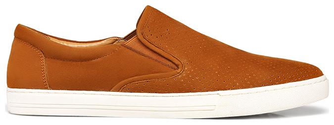 

Bata BENNIE Men Tan Slip-On Sneakers - 8513342