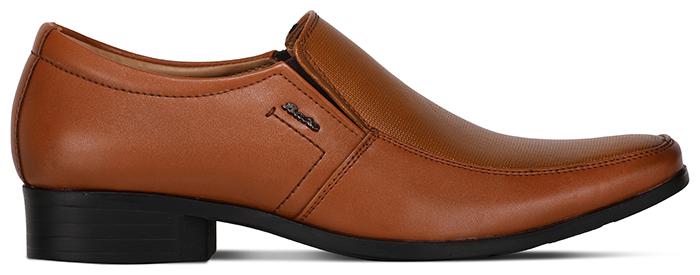 

Bata Men Tan Slip-On Formal Shoes - BRUNO - 8513923