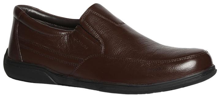 

Bata Men Brown Slip-On Formal Shoes - 8544997