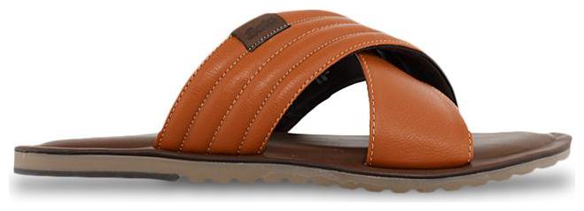 

BATA Men FLASH MULE Tan Outdoor Slippers