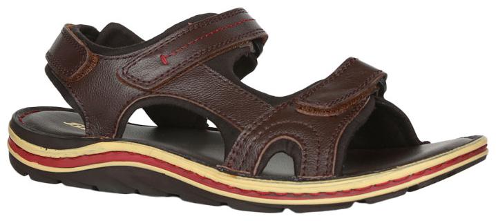 

BATA Men s Brown Sandals Floaters-UK 10