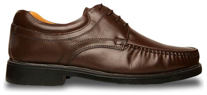

Bata Men Brown Derby Formal Shoes - PU MOC - 8244548
