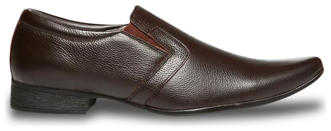 

Bata Men Brown Slip-On Formal Shoes - MASCOT SLIPON - 8544523