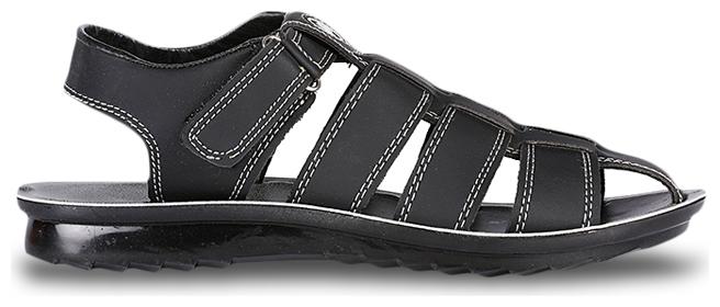 

BATA Men s Black Sandals Floaters-UK 7