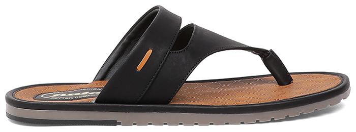 

BATA Men s Black Slippers Flip-flops-UK 7