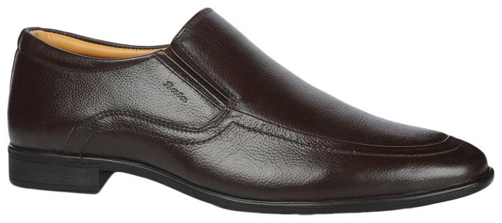 

Bata Men Brown Slip-On Formal Shoes - 8544344