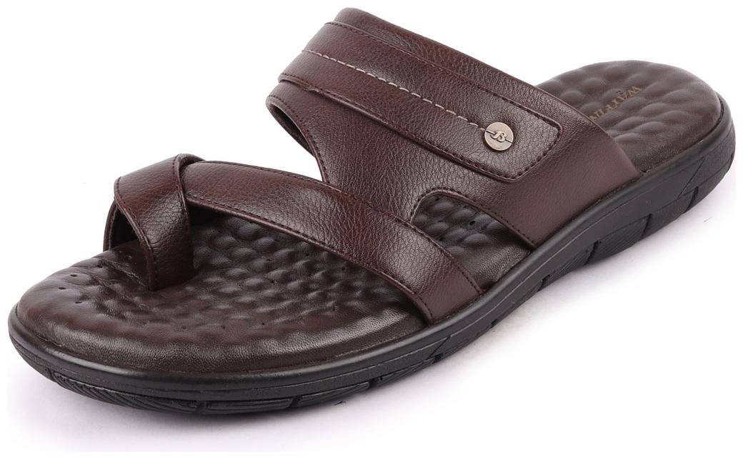 

Bata Men s Casual Brown Slipper