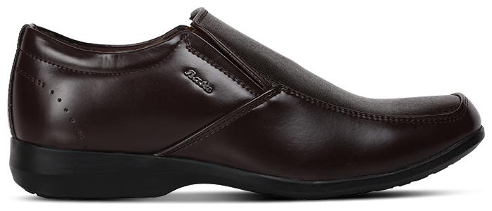 

Bata Men Brown Slip-On Formal Shoes - TORMO SLIP ON - 8514348