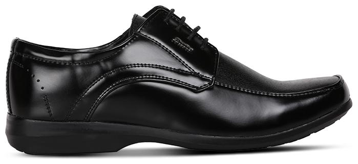 

Bata Men Black Derby Formal Shoes - TORMO LACE - 8216349