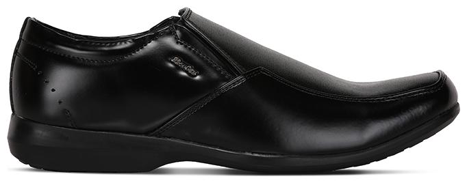 

Bata Men Black Slip-On Formal Shoes - TORMO SLIP ON - 8516348