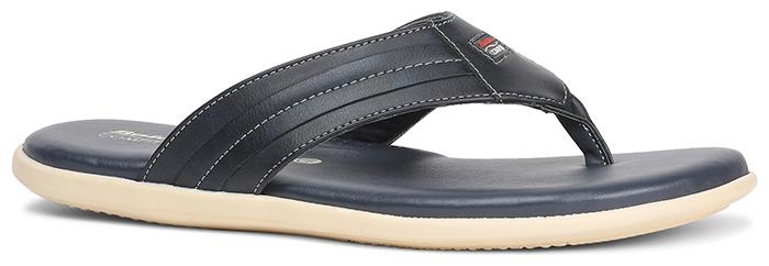 

Bata Mens Blue Slippers Flip-Flops