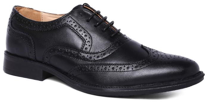 

Bata Men Black Brogues Formal Shoes - CARSON BROGUE - 8346253