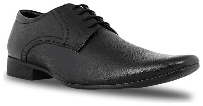 

Bata Men Black Derby Formal Shoes - 8246623