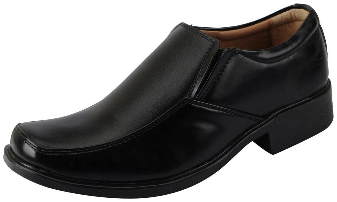 

Bata Mens Black Formal Slip On Shoes Shoes