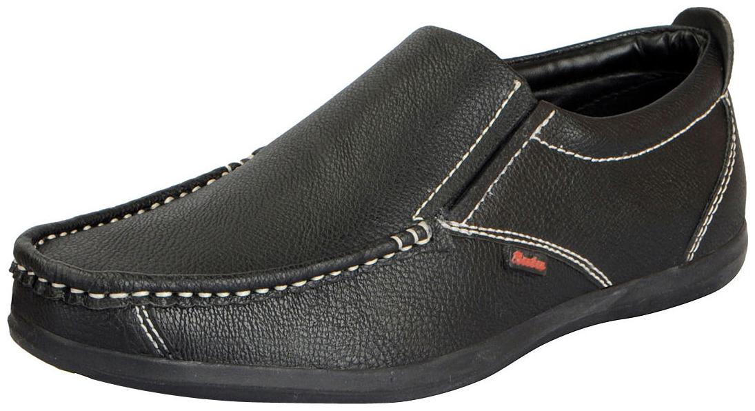 

Bata Men Black Loafers