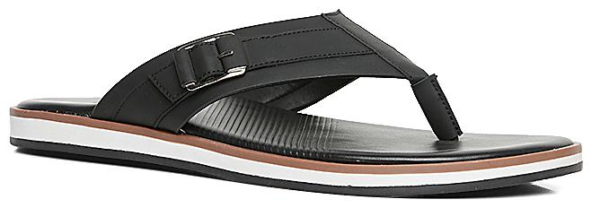 

Bata Mens Brown Slippers Flip-Flops