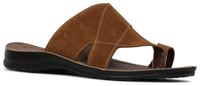 

Bata Mens Brown Slippers Flip-Flops