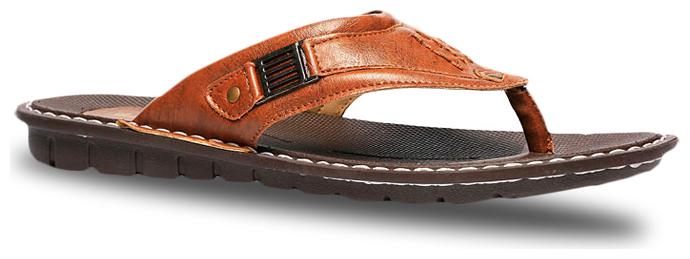

Bata Mens Brown Slippers Flip-Flops