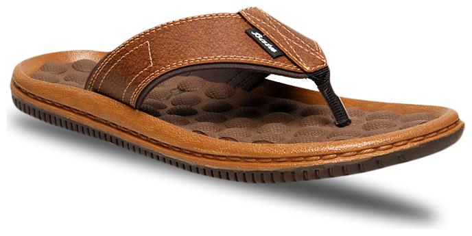 

Bata Mens Brown Slippers Flip-Flops
