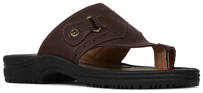 

Bata Mens Brown Slippers Flip-Flops