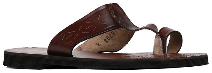 

Bata Mens Tan Slippers Flip-Flops