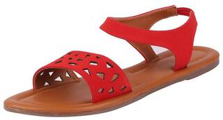Bata Sandals For Women ( Red )