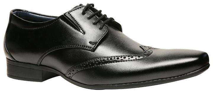 

Bata Men Black Derby Formal Shoes