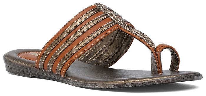 

BATA Synthetic One Toe Flats For Women
