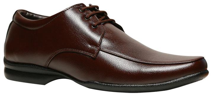 

Bata Men Brown Derby Formal Shoes