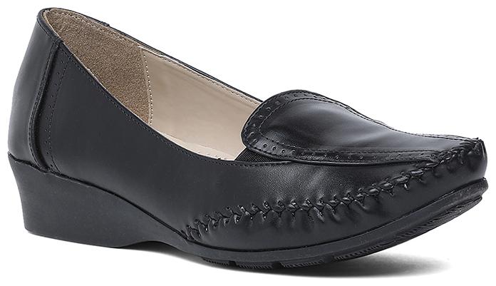 

Bata Women Black Slip-On Shoes