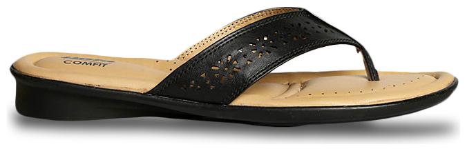 

Bata Women Black One Toe Flats