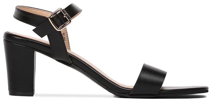 

Bata Women Black Heeled Sandals