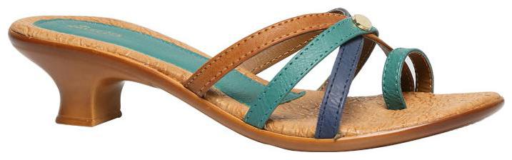 

Bata Women Blue Heeled Sandals